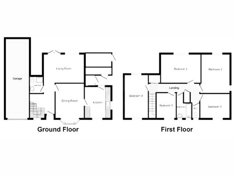Floorplan Floorplan for Holywell Drive, Loughborough
