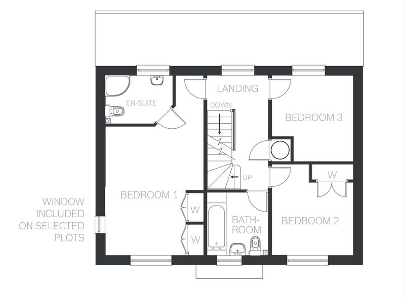 First Floor Floorplan for Melton Road, Burton-On-The-Wolds, Loughborough