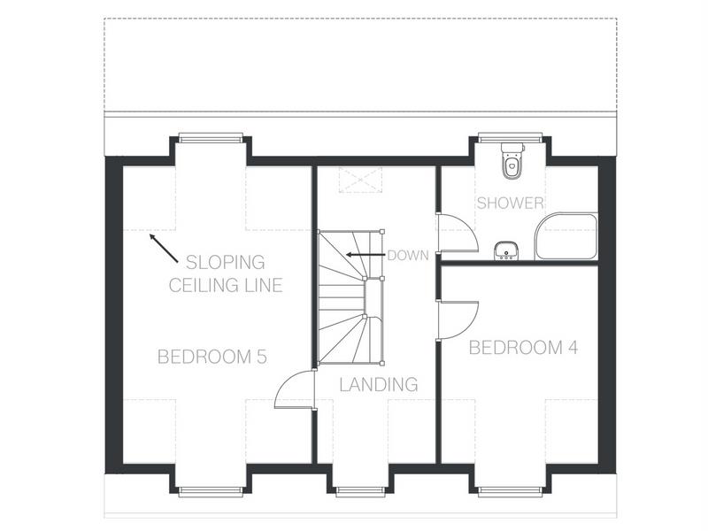 Second Floor Floorplan for Melton Road, Burton-On-The-Wolds, Loughborough