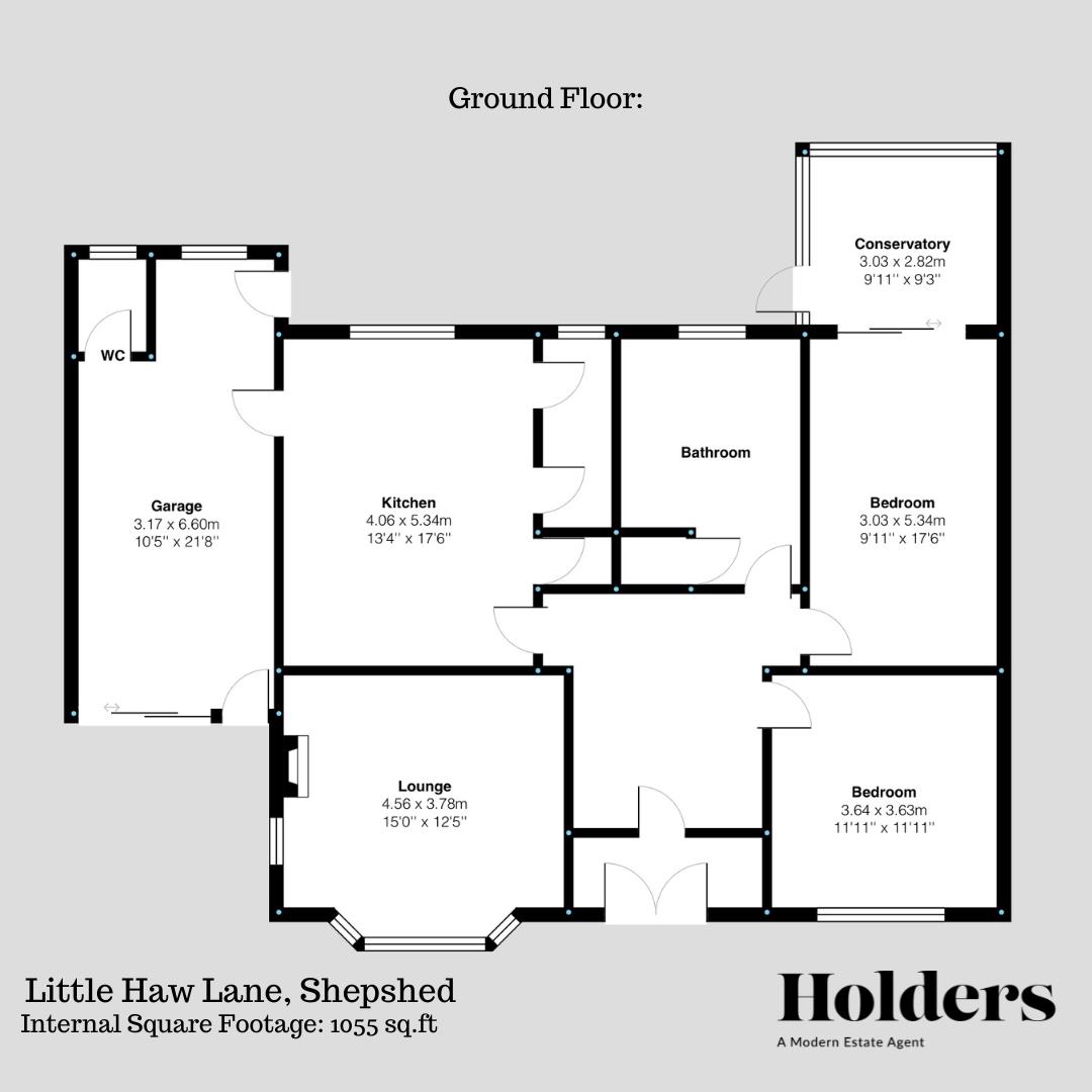 Floorplan Floorplan for Little Haw Lane, Shepshed, Loughborough