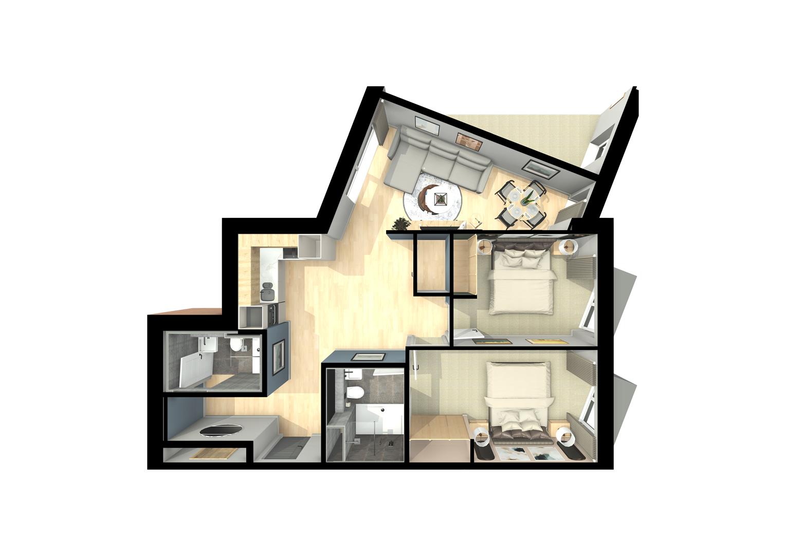 Floorplan Floorplan for Highcross Street, Leicester
