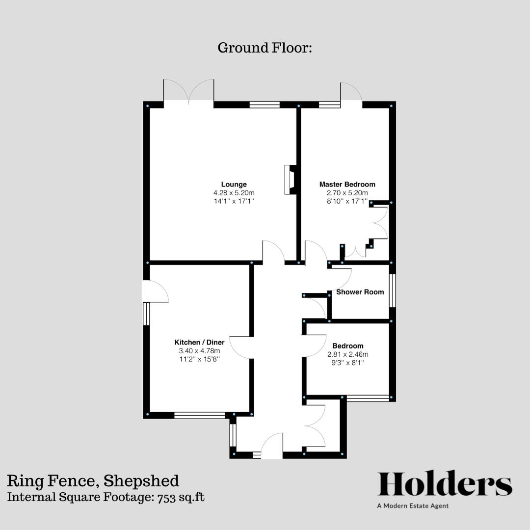 Floorplan Floorplan for Ring Fence, Shepshed, Loughborough