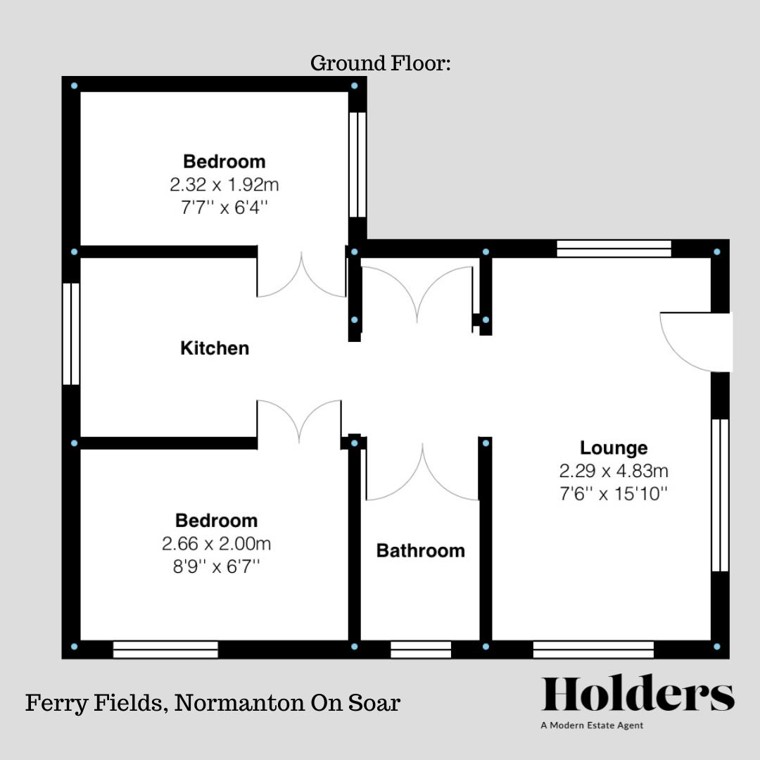 Floorplan Floorplan for Ferry Fields, Normanton On Soar, Loughborough