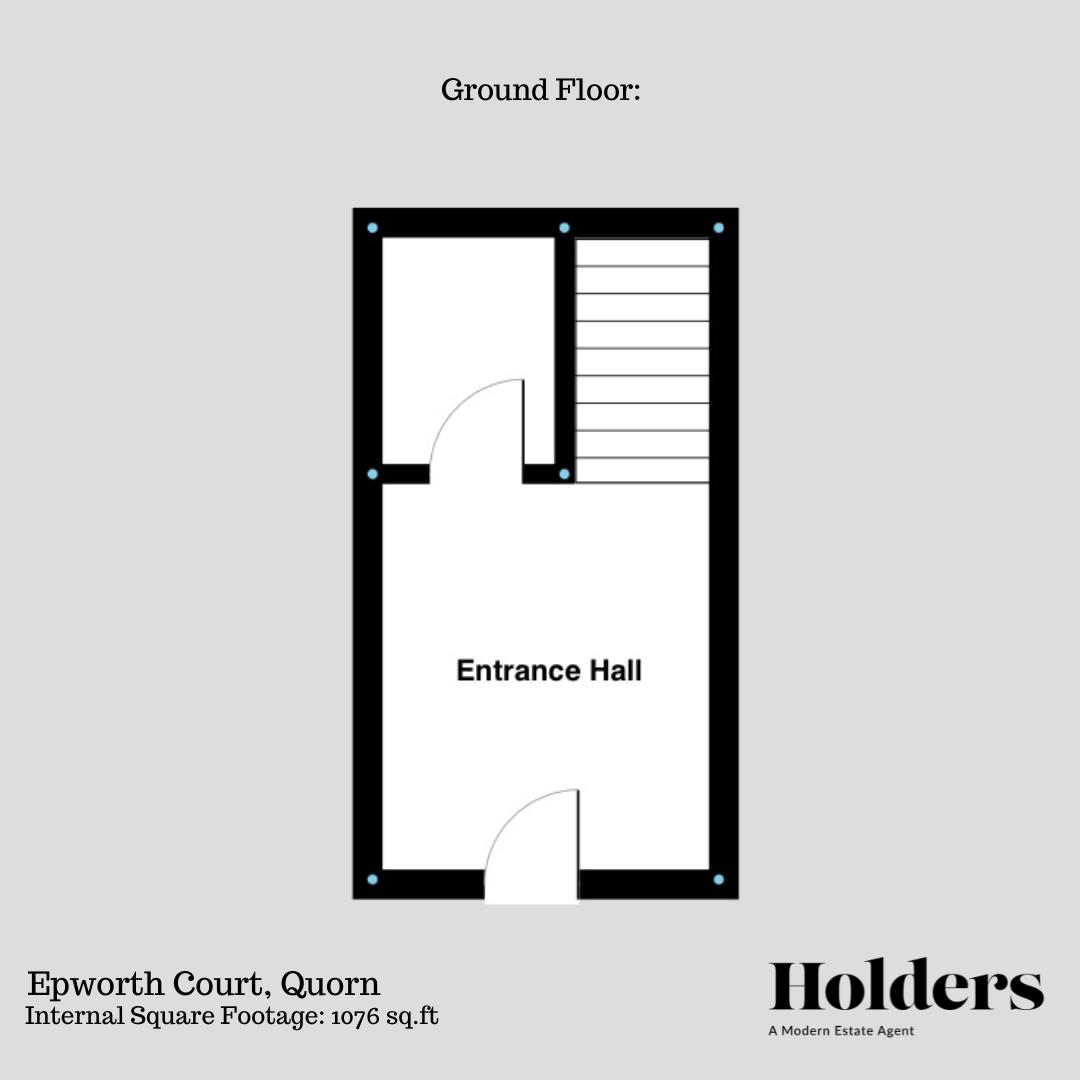 Ground Floor Floorplan for Epworth Court, Quorn, Loughborough