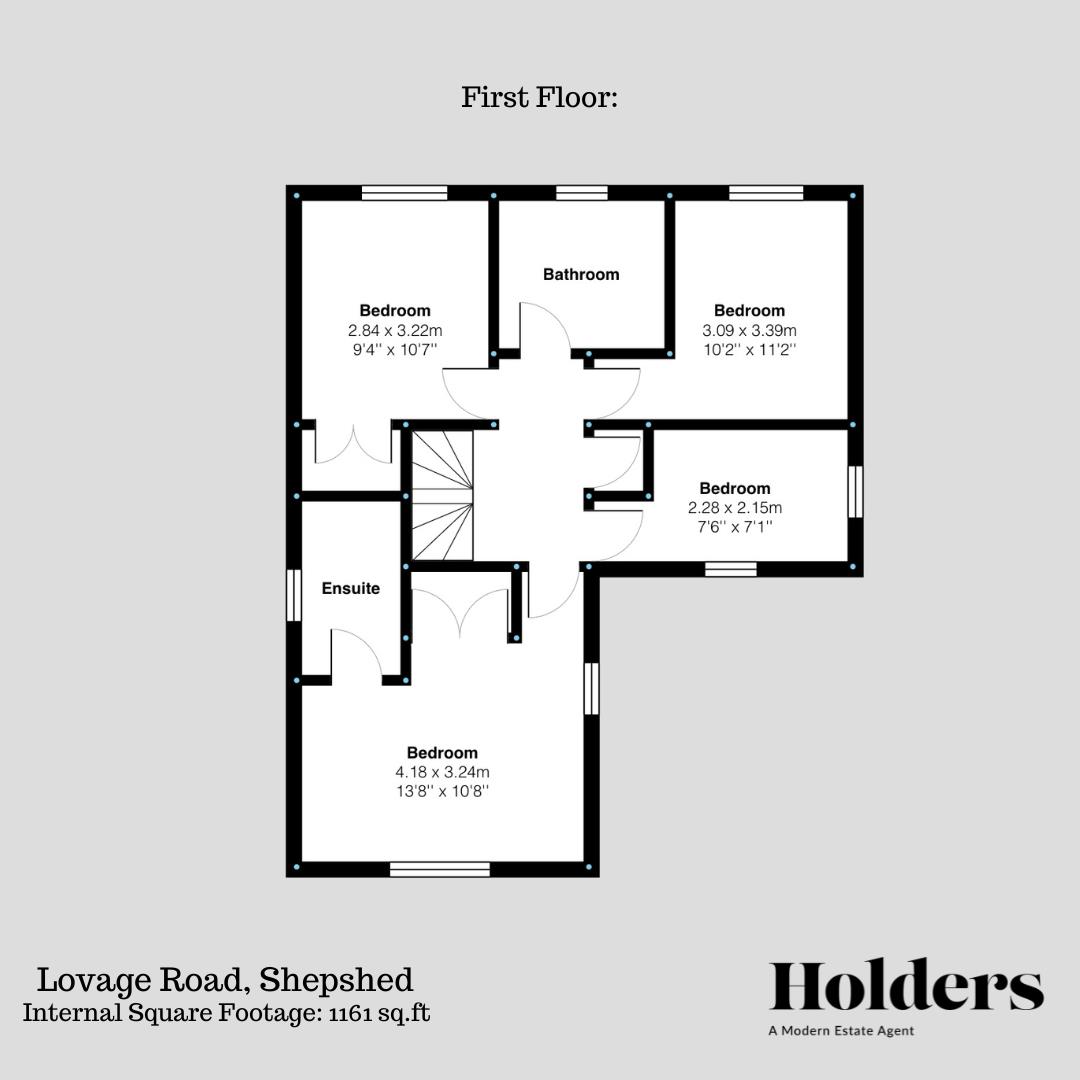 First Floor Floorplan for Lovage Road, Shepshed