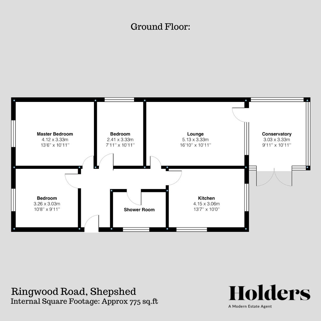Floorplan Floorplan for Ringwood Road, Shepshed, Loughborough