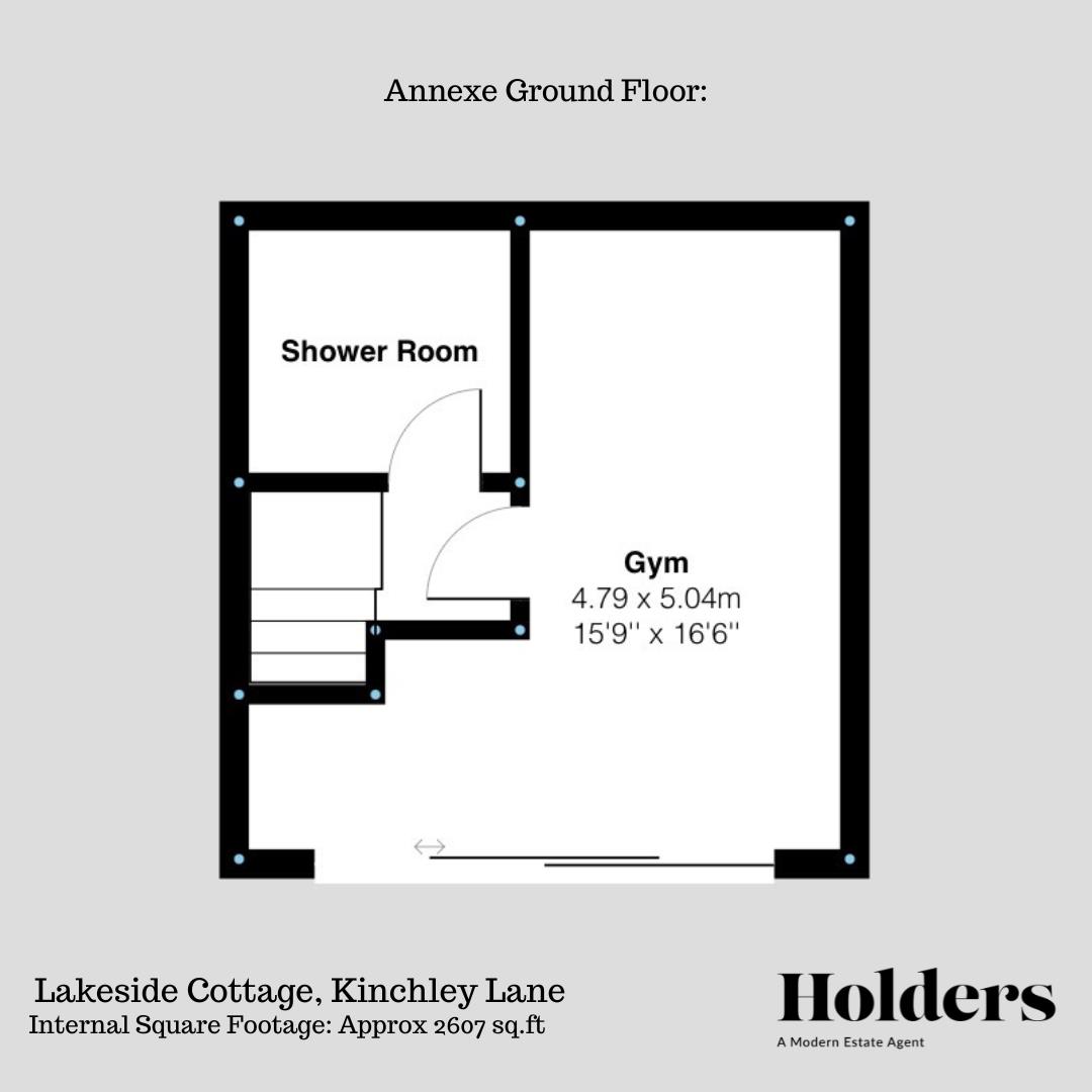 Annexe Ground Floor Floorplan for Kinchley Lane, Rothley, Leicester
