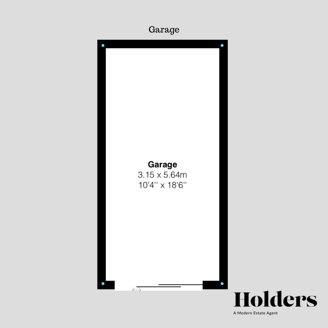 Second Floor Floorplan for Edward Phillipps Road, Hathern, Loughborough