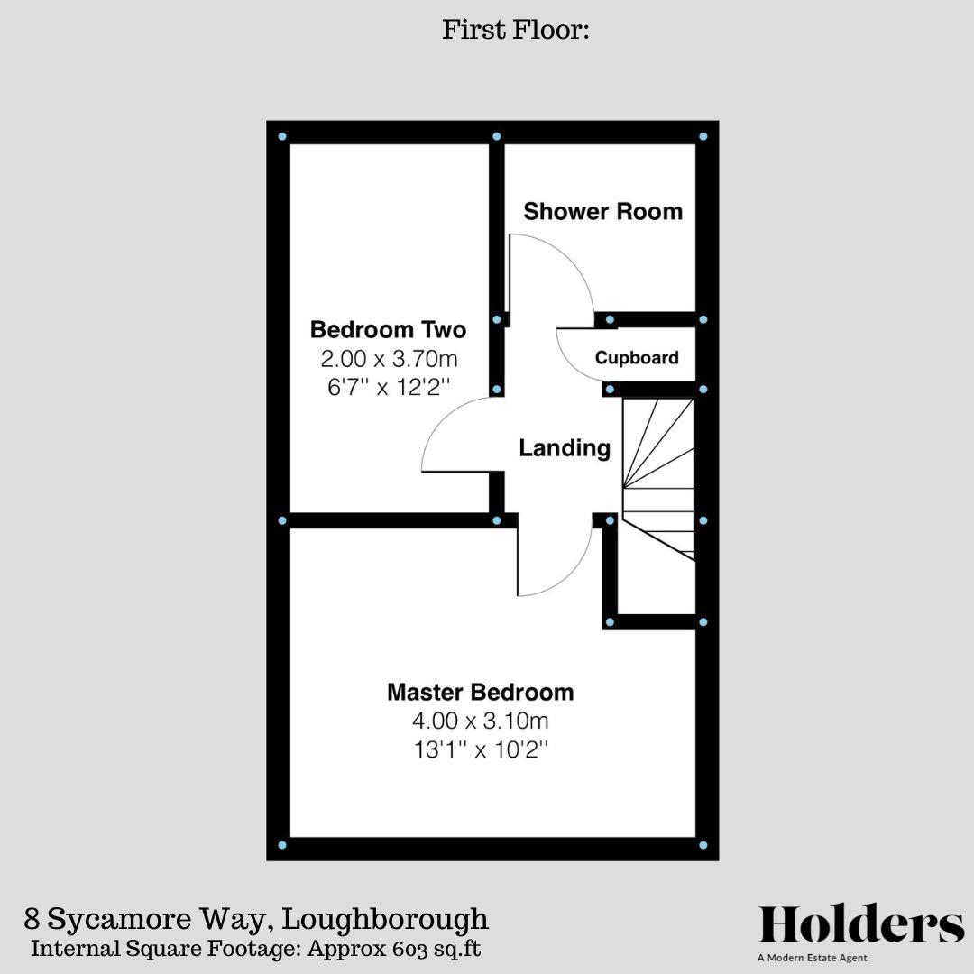 01 8 SYC FF.jpg Floorplan for Sycamore Way, Loughborough
