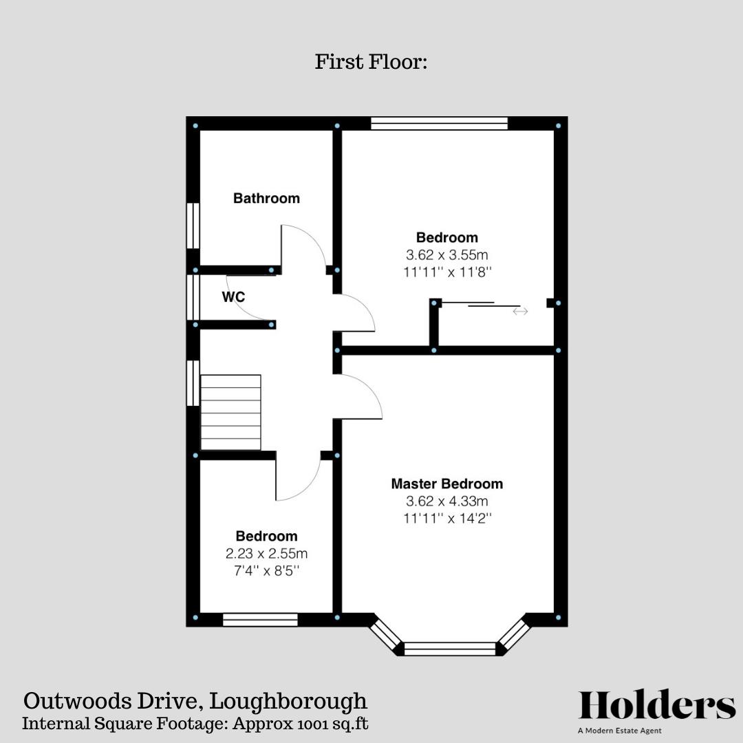 60 OUTWOODS FF FP.png Floorplan for Outwoods Drive, Loughborough