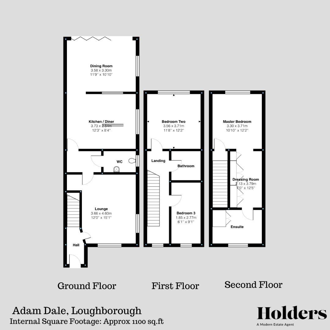 FP Floorplan for Adam Dale, Loughborough