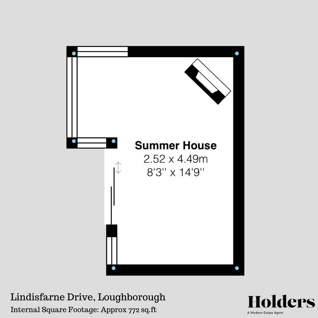 Summer House Floorplan for Lindisfarne Drive, Loughborough