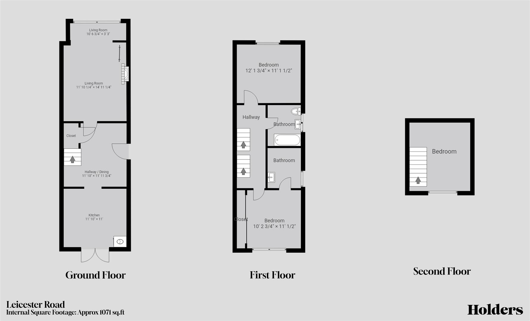 Floorplan Floorplan for Leicester Road, Mountsorrel, Loughborough