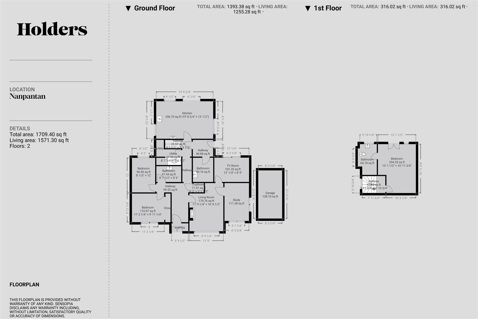 Floorplan Floorplan for Nanpantan Road, Nanpantan, Loughborough