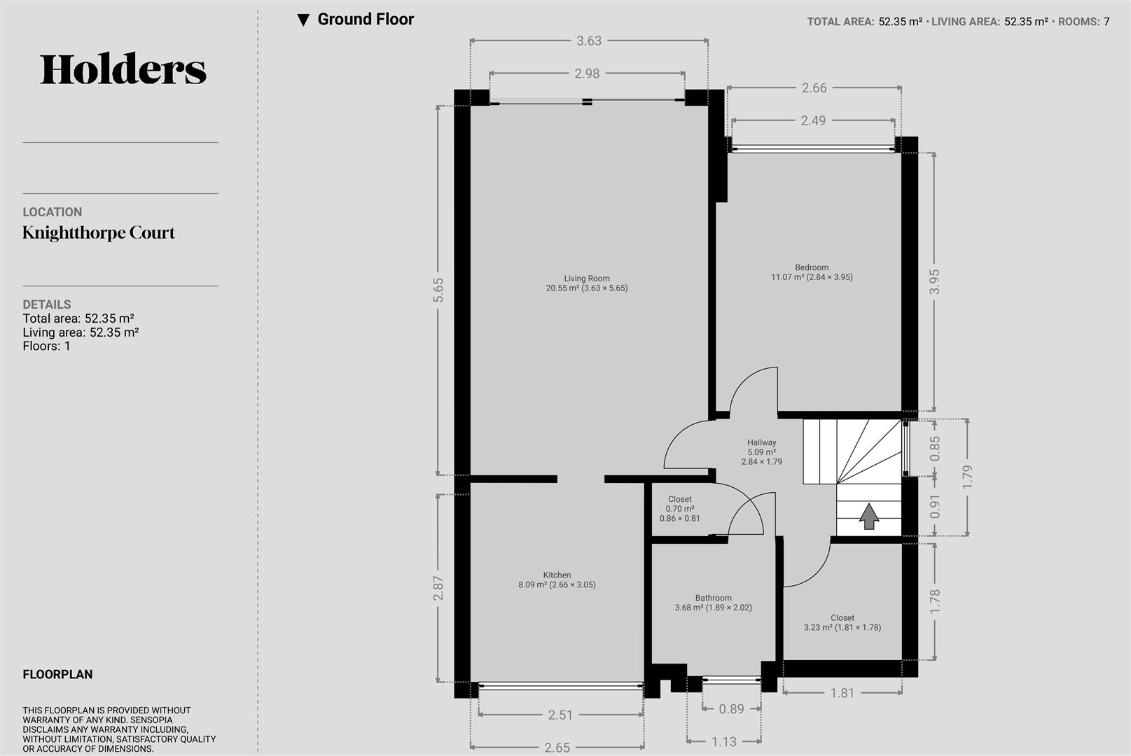 Floorplan Floorplan for Burns Road, Loughborough