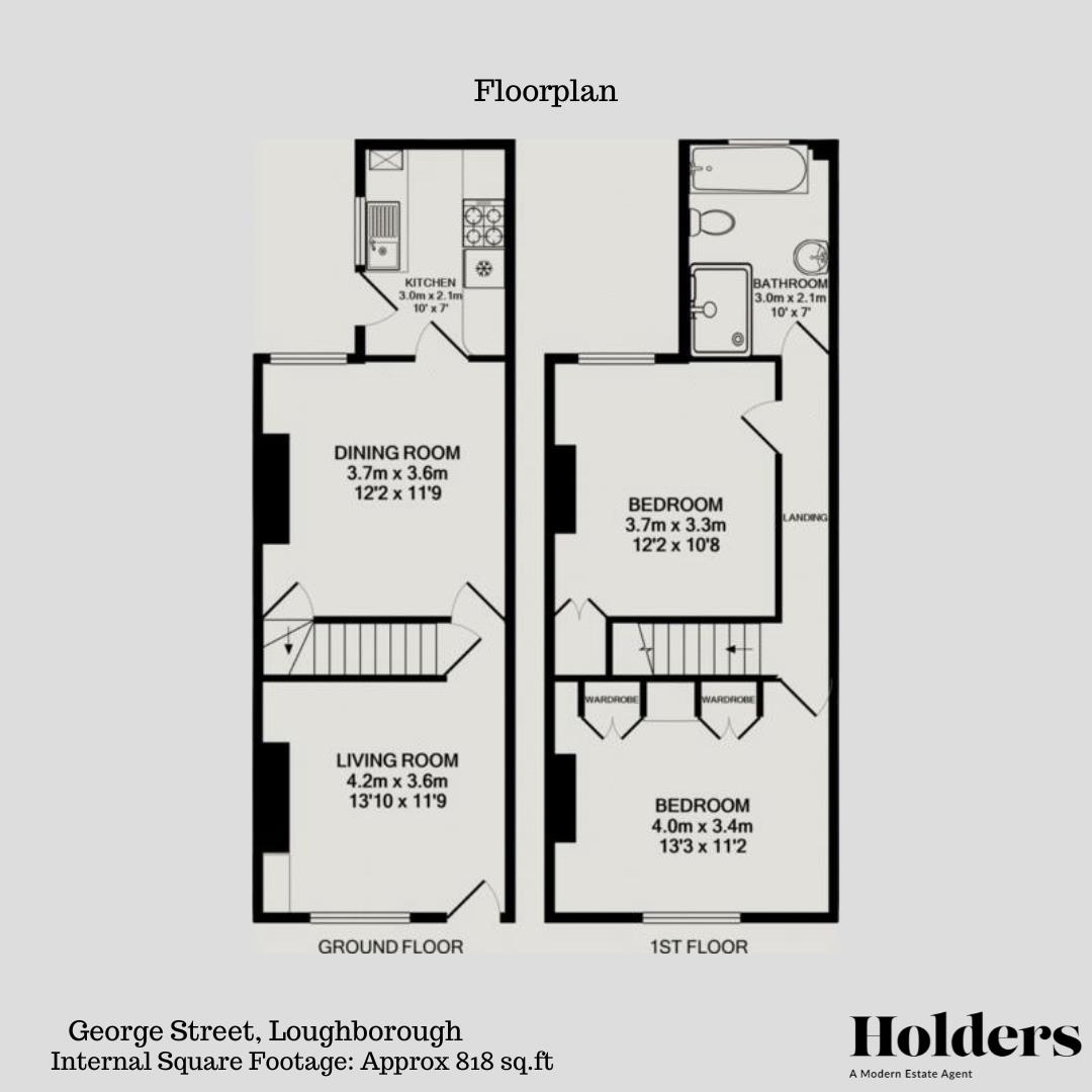 Floorplan Floorplan for George Street, Loughborough