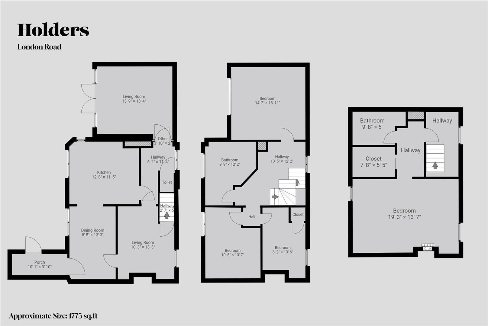 Floorplan Floorplan for London Road, Kegworth, Derby
